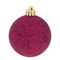 Набор из 24шт Украшение новогоднее "Шар", D 6 см, L14 W14 H30,5 см