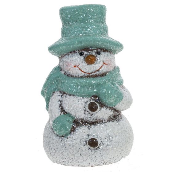 Фигурка декоративная &quot;Снеговик&quot; / &quot;Пингвин&quot;  (блок 24шт), L3,5 W3 H6,5 см, 6в.