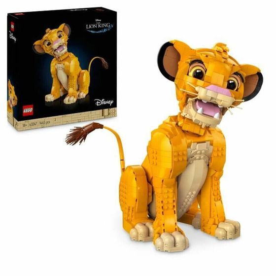 Строительный набор Lego Disney Classic 43247 Simba, the Young Lion King Разноцветный 1445 Предметы