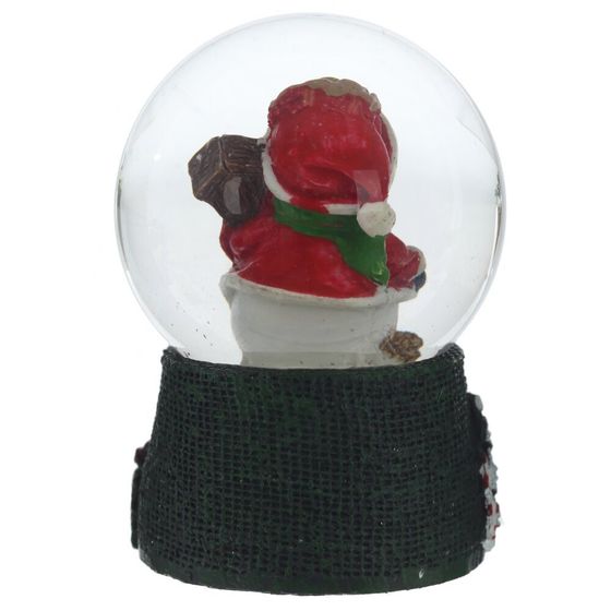 Фигурка декор в стекл шаре &quot;Дед Мороз/Снеговик/Мишка&quot;, D 4.5 см, L4,5 W4,5 H6 см, 4в.