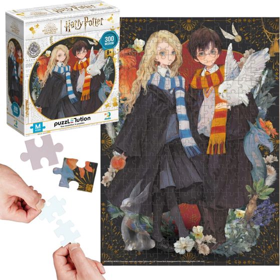 Dodo Puzzle Zestaw Do Układania Obrazek Motyw Harry Potter Luna 300 Elementów