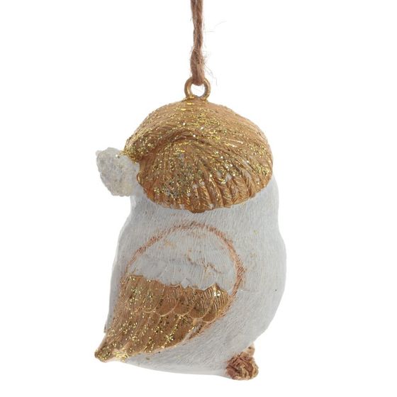 Изделие декоративное подвесное &quot;Сова&quot;, L5 W5 H7 см, 2в.
