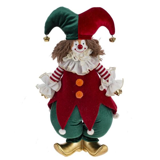 Игрушка набивная &quot;Клоун&quot;, L18 W10 H38 см, 2в.