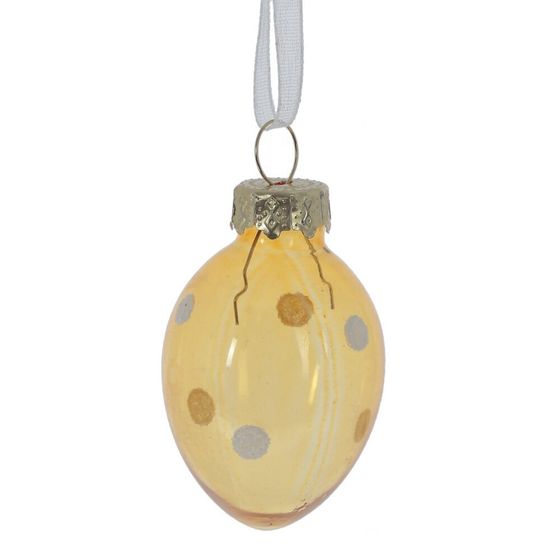 Набор из 9-ти изделий декоративных подвесных &quot;Яйцо пасхальное&quot; (3*4), L8 W8 H8,5 см