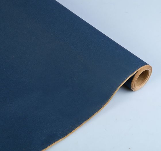 !09 Бумага упаковочная крафт "Тёмно-синяя", 0,7 х 10 м.