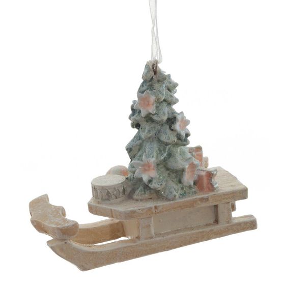 Изделие декоративное подвесное "Сани", L7 W3 H5,5 см