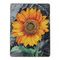 Панно с кристальным декором &quot;Подсолнух&quot;, L30 W1,5 H40 см
