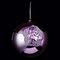 !09 Набор елочных шаров (набор 3 штуки) "PINK DREAMS", d=8 см, цвет сиреневый