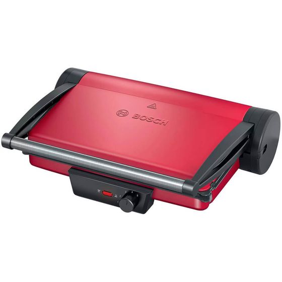 Электрогриль Bosch TCG4104 2000Вт красный/черный