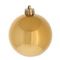 Набор из 2шт Украшение новогоднее Шар &quot;Золотой дуэт&quot;, D 10 см, L20 W10 H10 см