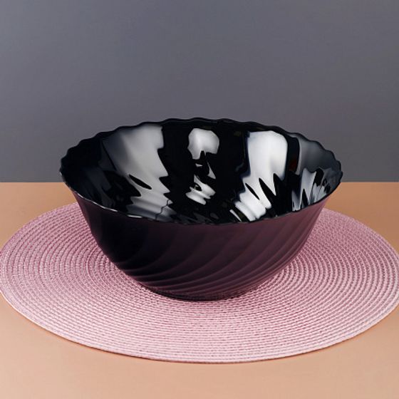 Набор столовый ТРИАНОН черно-белый 19пр