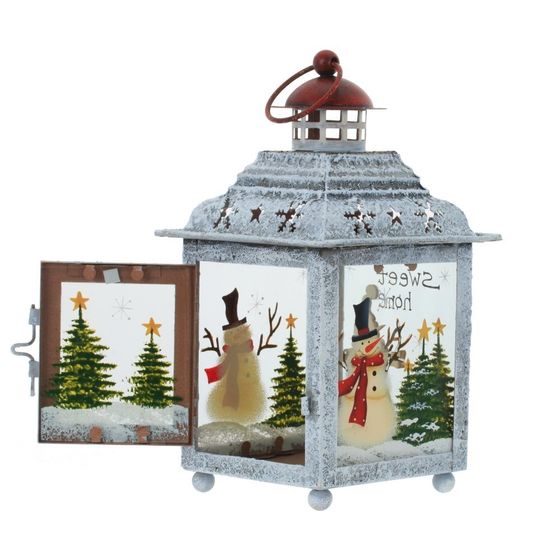 Подсвечник &quot;Фонарик&quot;, L12,5 W12,5 H23,5 см