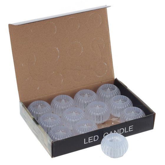 Изделие декоративное &quot;Свеча&quot; (подсветка, 3xLR54) L5,5 W5,5 H4 см