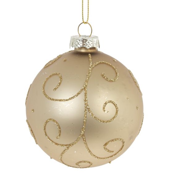 Набор из 12шт Украшение новогоднее "Шар", D 8 см, L35 W25 H8,5 см