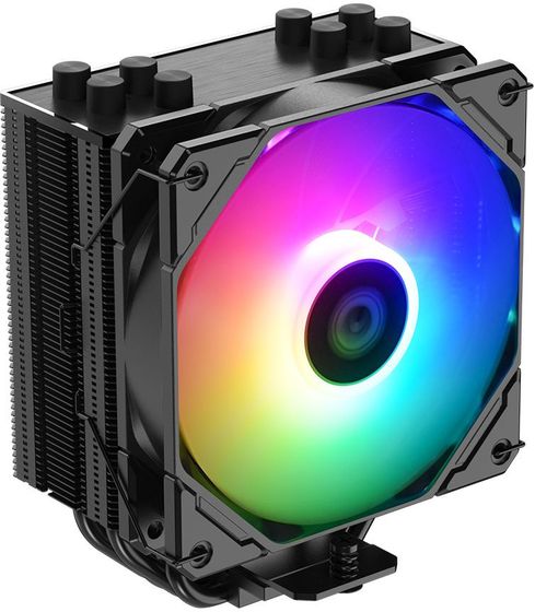 Кулер для процессора ID-Cooling SE-224-XTS ARGB Soc-AM5/AM4/1151/1200/1700 4-pin 29dB Al+Cu 220W 650gr LED Ret
