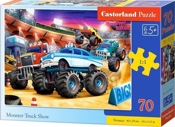 Castorland Puzzle 70 Monster Truck Show CASTOR