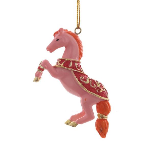 Фигурка декоративная подвесная &quot;Лошадка&quot;, L7,5 W1,5 H4,5 см, 4в.