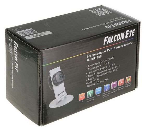 Камера IP Falcon Eye FE-ITR1300 3.6-3.6mm цв. корп.:белый