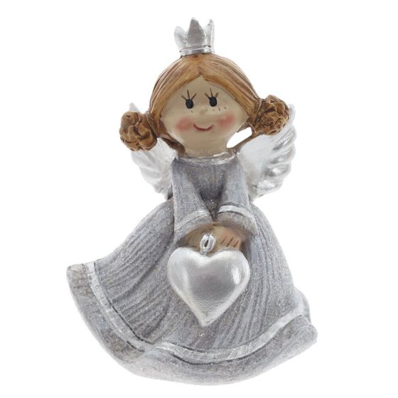 Фигурка декоративная &quot;Ангел&quot;, L5 W4 H7,5 см, 2в.