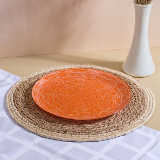 Тарелка обеденная БРАШМАНИЯ ОРАНЖ 26см