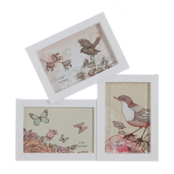 Фоторамка для 3-х фото, L28 W2 H29 см