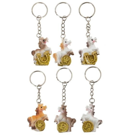 Брелок &quot;Лошадка&quot;, L2 W2,5 H4 см, 6в.