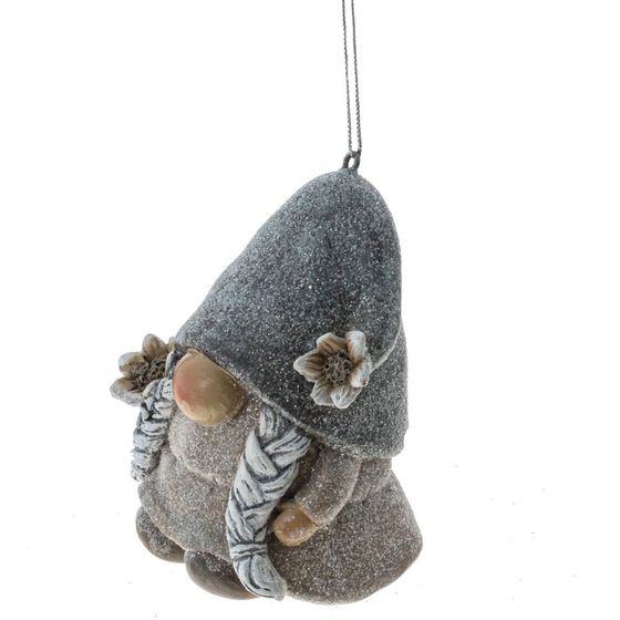 Фигурка декоративная подвесная  &quot;Гном&quot;, L8 W6 H9 см, 2в.