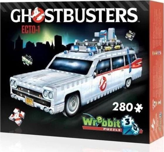 Tactic Wrebbit puzzle 3D 280 el Ghostbusters ECTO-1