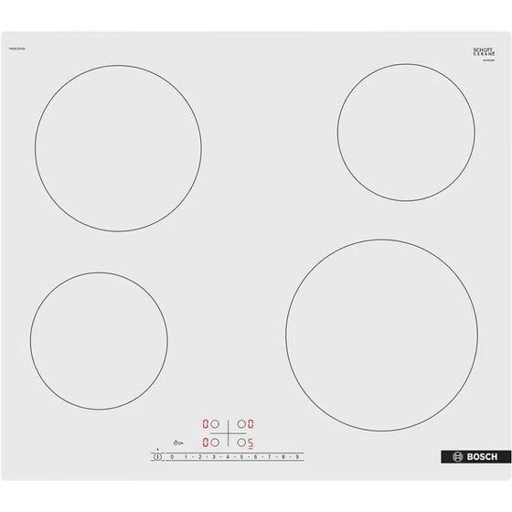 Электрическая варочная панель Bosch PKE612FA2E белый