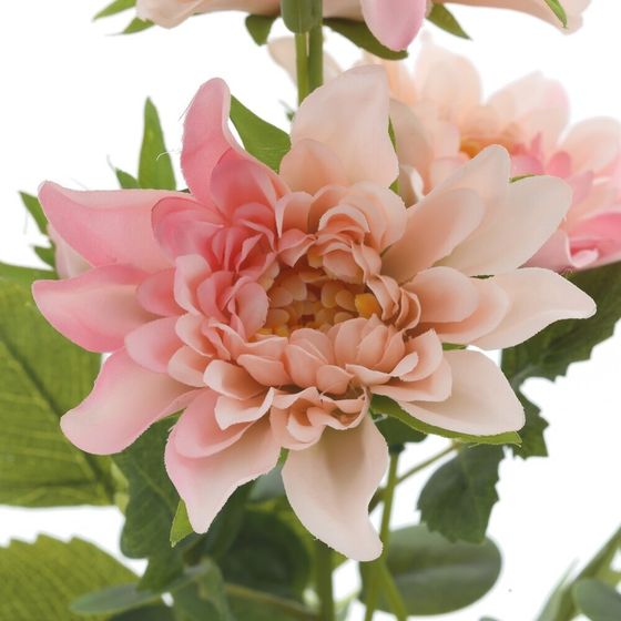 Цветочная композиция "Георгин", L20 W15 H41 см