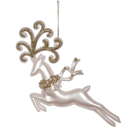 Украшение новогоднее "Олень", L11 W1 H17,5 см