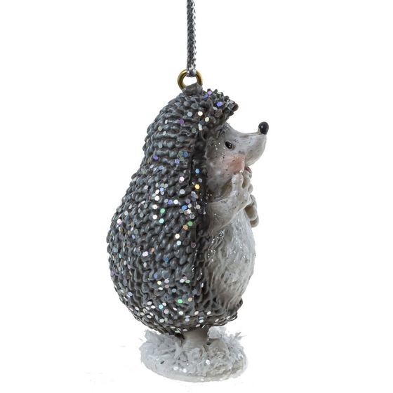 Фигурка декоративная подвесная &quot;Ёжик&quot;, L4 W3 H5 см, 2в.