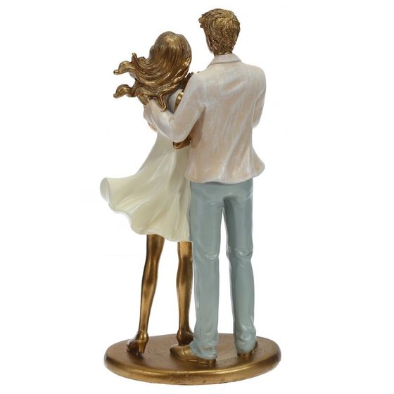 Фигурка декоративная &quot;Влюбленная пара&quot;, L12 W7,5 H25 см