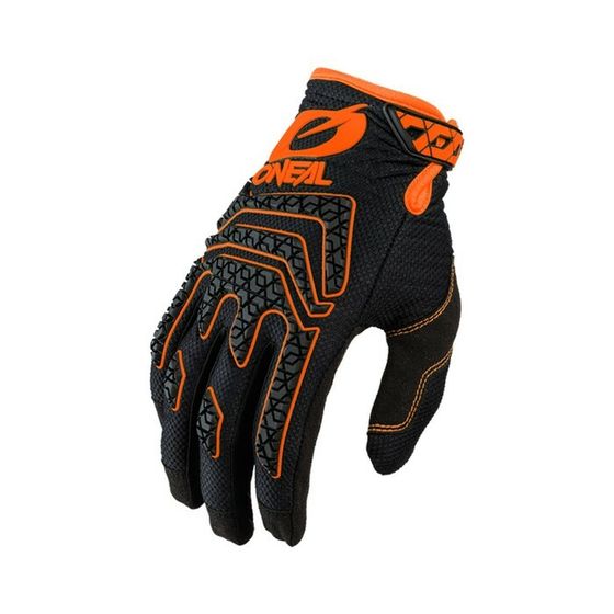 Перчатки для езды на мототехнике O&#39;NEAL SNIPER ELITE, мужские, черный/оранжевый, XL