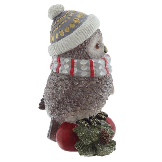 Фигурка декоративная "Сова", L10 W10,5 H18 см