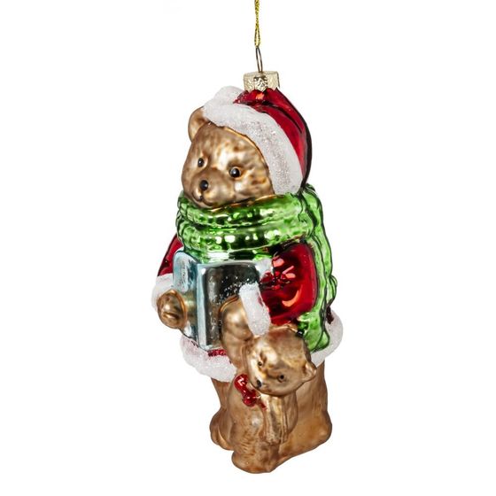 Украшение новогоднее &quot;Мишка&quot;, L8 W7 H14 см