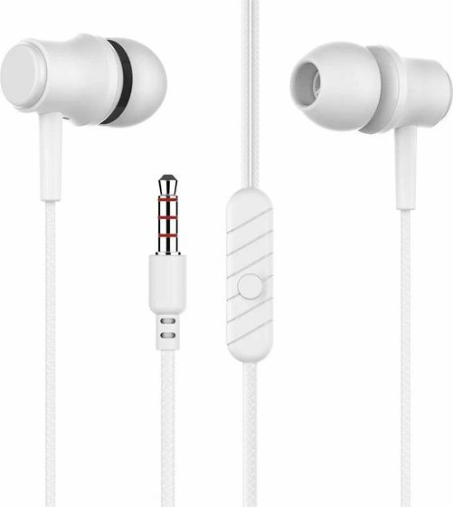 Гарнитура внутриканальные More Choice G17 White (4620202551054) проводные белый