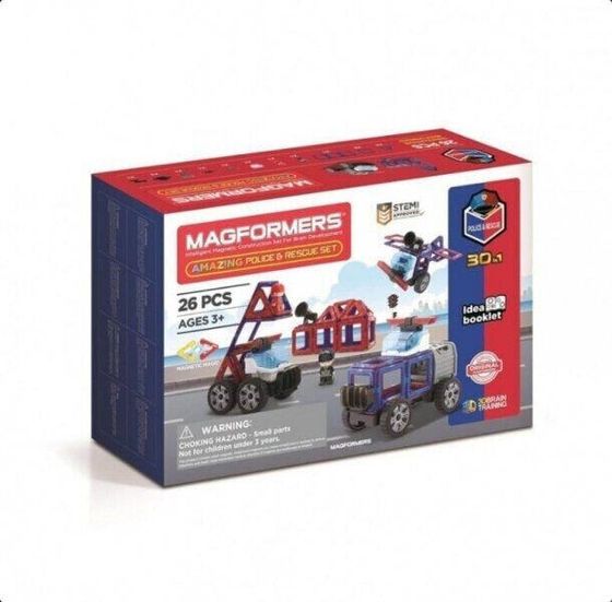 Magformers Klocki Amazing Police (005-717001)