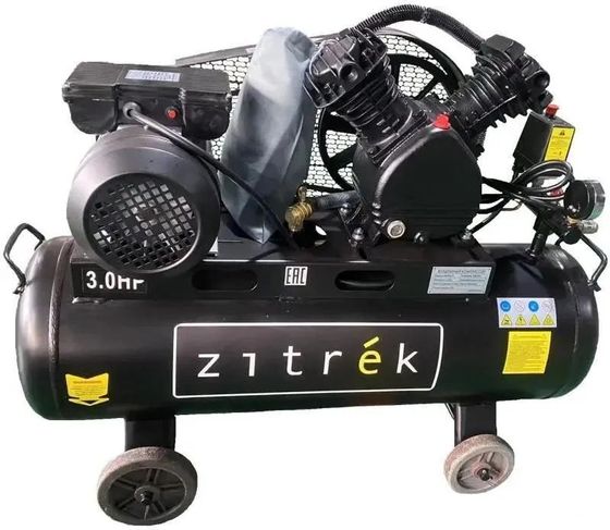 Компрессор масляный поршневой Zitrek z3k440/50 440л/мин 8бар 2200Вт черный