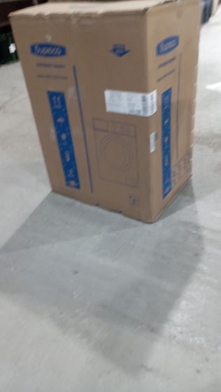УЦЕНКА-Стиральная машина Бирюса WM-SM510/04 белый, 5кг, 1000об/мин-(замята правая задняя ножка)
