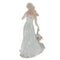 Фигурка декоративная &quot;Девушка с корзиной цветов&quot;, Д17 Ш13 В34,5 см
