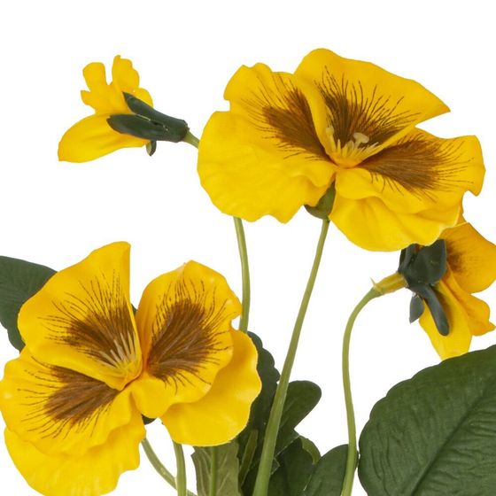 Цветок искусственный &quot;Фиалка&quot;, L18 W8 H38 см