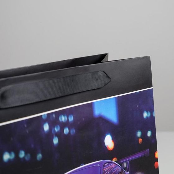 !Пакет ламинированный 2 штуки квадратный Stay Fast, 30 × 30 × 12 см