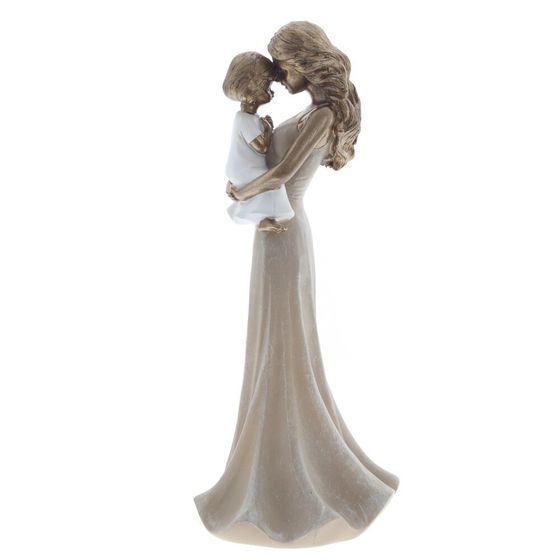 Фигурка декоративная &quot;Девушка с ребенком&quot;, L9 W8,5 H21,5 см