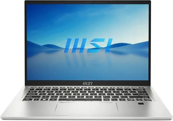 Ноутбук 14&quot; MSI Prestige 14H B12UCX-608US серебристый i5-12500H 16Gb/512Gb GeForceRTX2050 W11H (9S7-14F122-608)