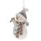 Фигурка декоративная подвесная &quot;Снеговик&quot;, L7 W3,5 H9 см, 2в.