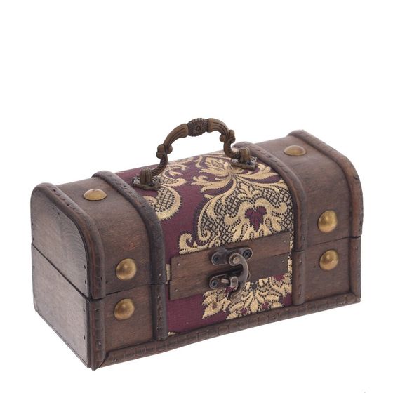 Шкатулка &quot;Сундук&quot;, Д18 Ш9 В9 см