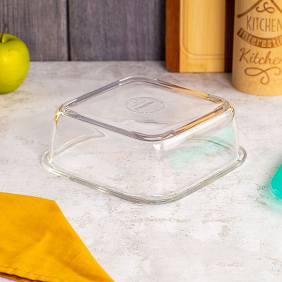 Контейнер стеклянный KEEP'N'BOX квадратный 1220мл