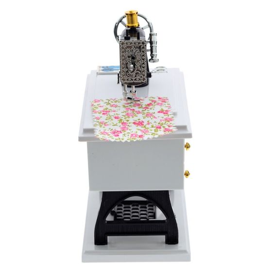 Изделие декоративное "Швейная машинка" (музык.), L16 W10 H20 см