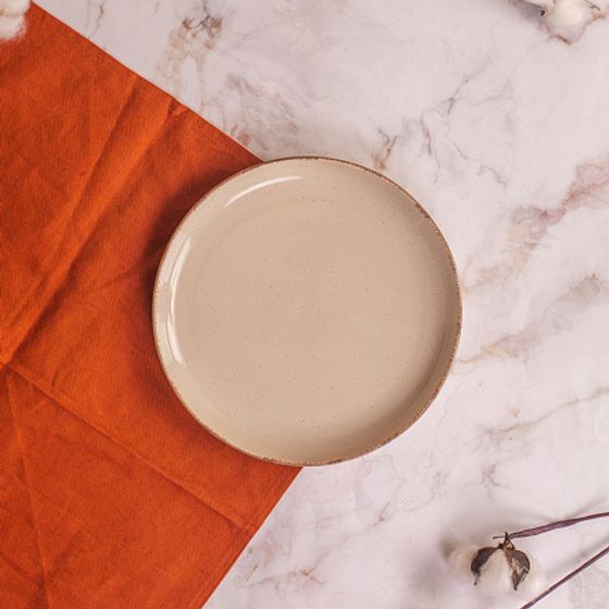 Тарелка десертная DAILY бежевый 19см